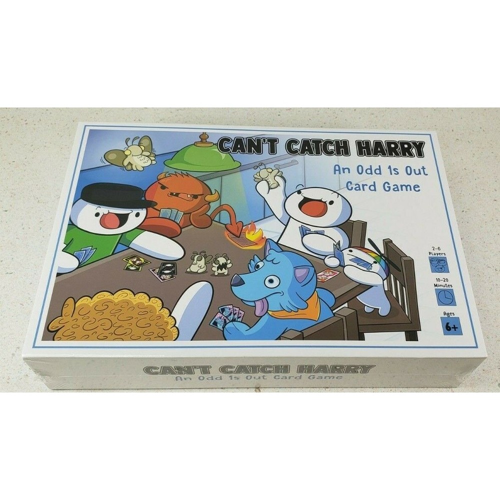 CANT' CATCH HARRY CARD GAME - AN ODD 1S OUT CARD GAME